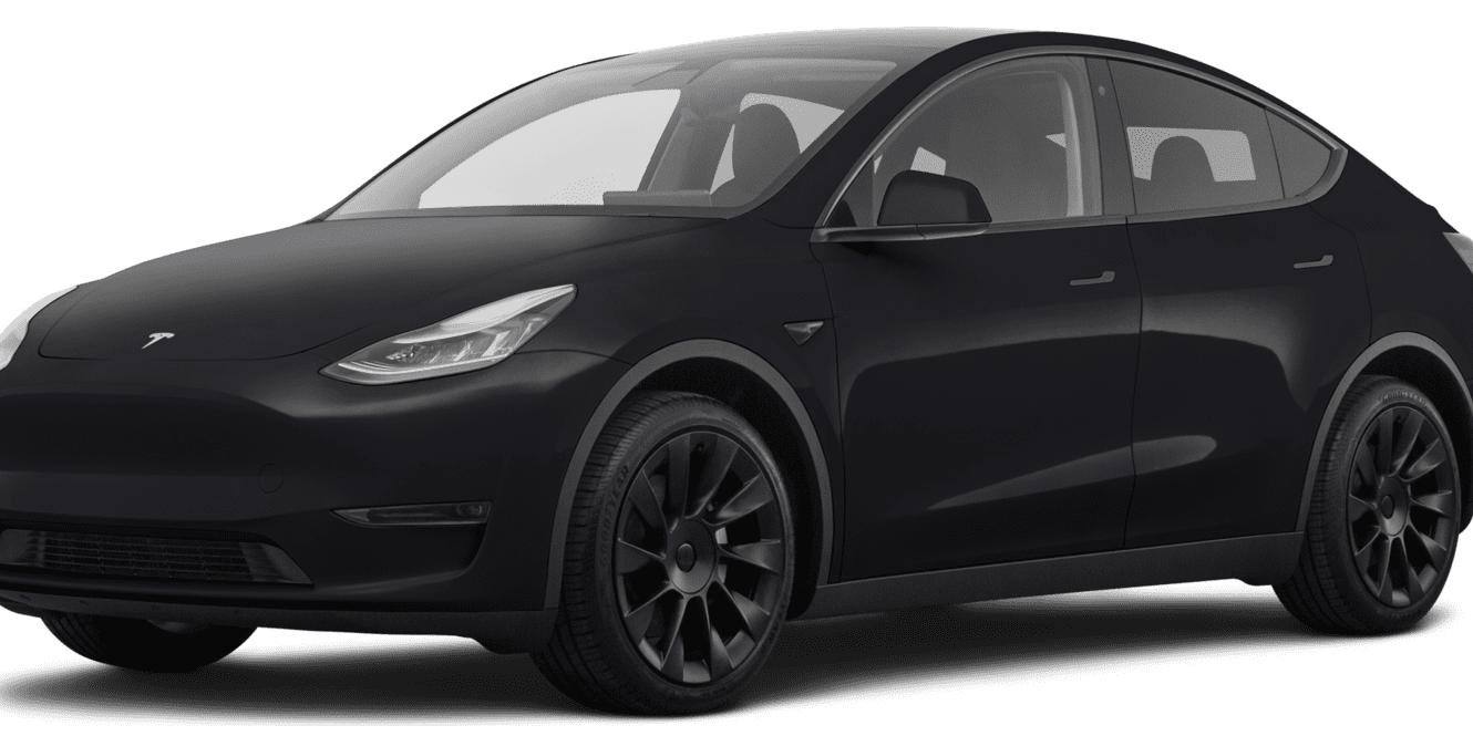 TESLA MODEL Y 2021 5YJYGDEE4MF191746 image